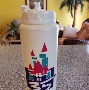Vintage 1990 Disneyland California 35 years anniversary plastic water bottle